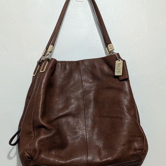 Coach Brown Leather Bag - Picture 5 of 7